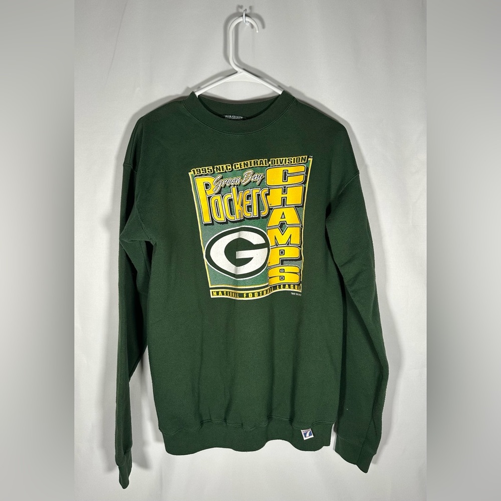 1995 NFC Central Division Green Bay Packers CHAMPS crewneck